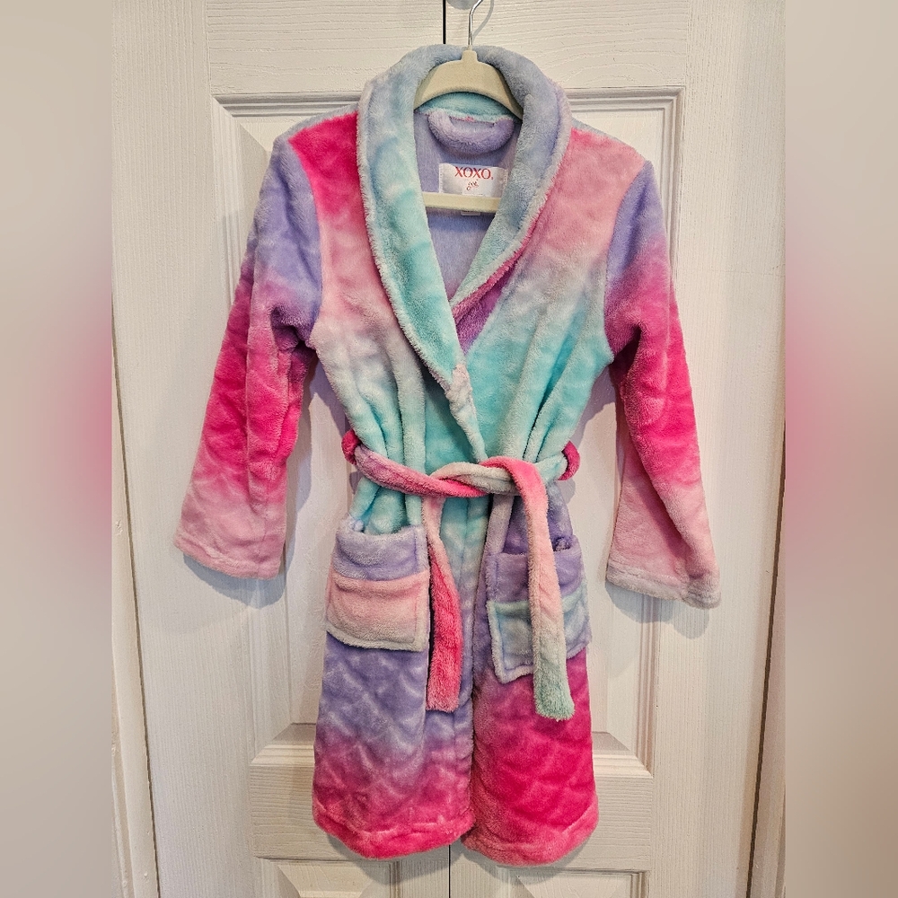 XOXO Mermaid Children's Robe in 3T